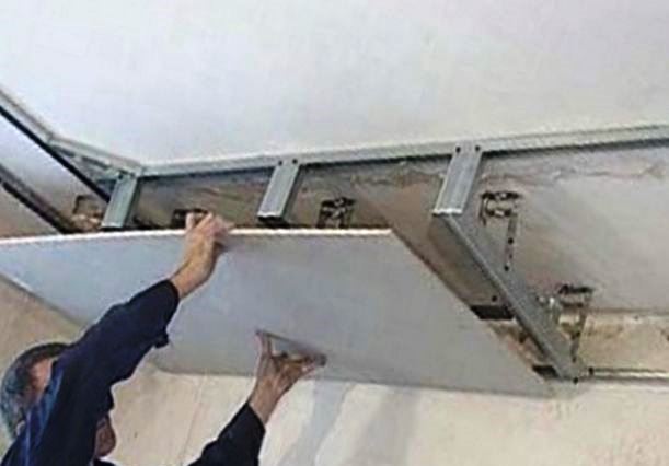 Сколько стоит сделать потолок из гипсакортона