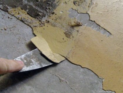 Как удалить ржавчину с потолка?